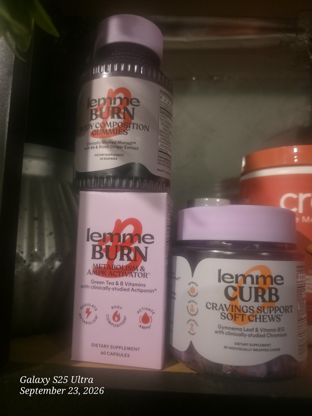 BURN Metabolism & AMPK Activator — Pink Supplement Packaging